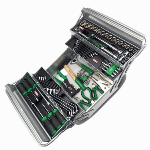مجموعه ابزار کارگاهی 62 عددی تاپ تول مدل gcaz0021